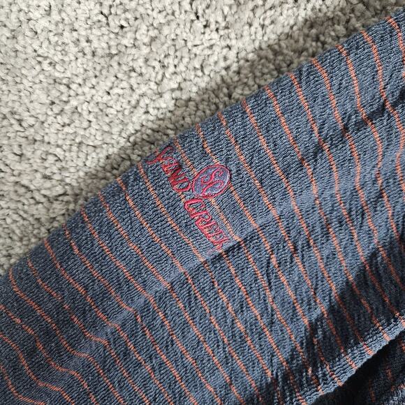 Johnnie-O Emmett Sweatshirt Mens XL Blue 1/4 Zip Pullover Stripes - Picture 10 of 14